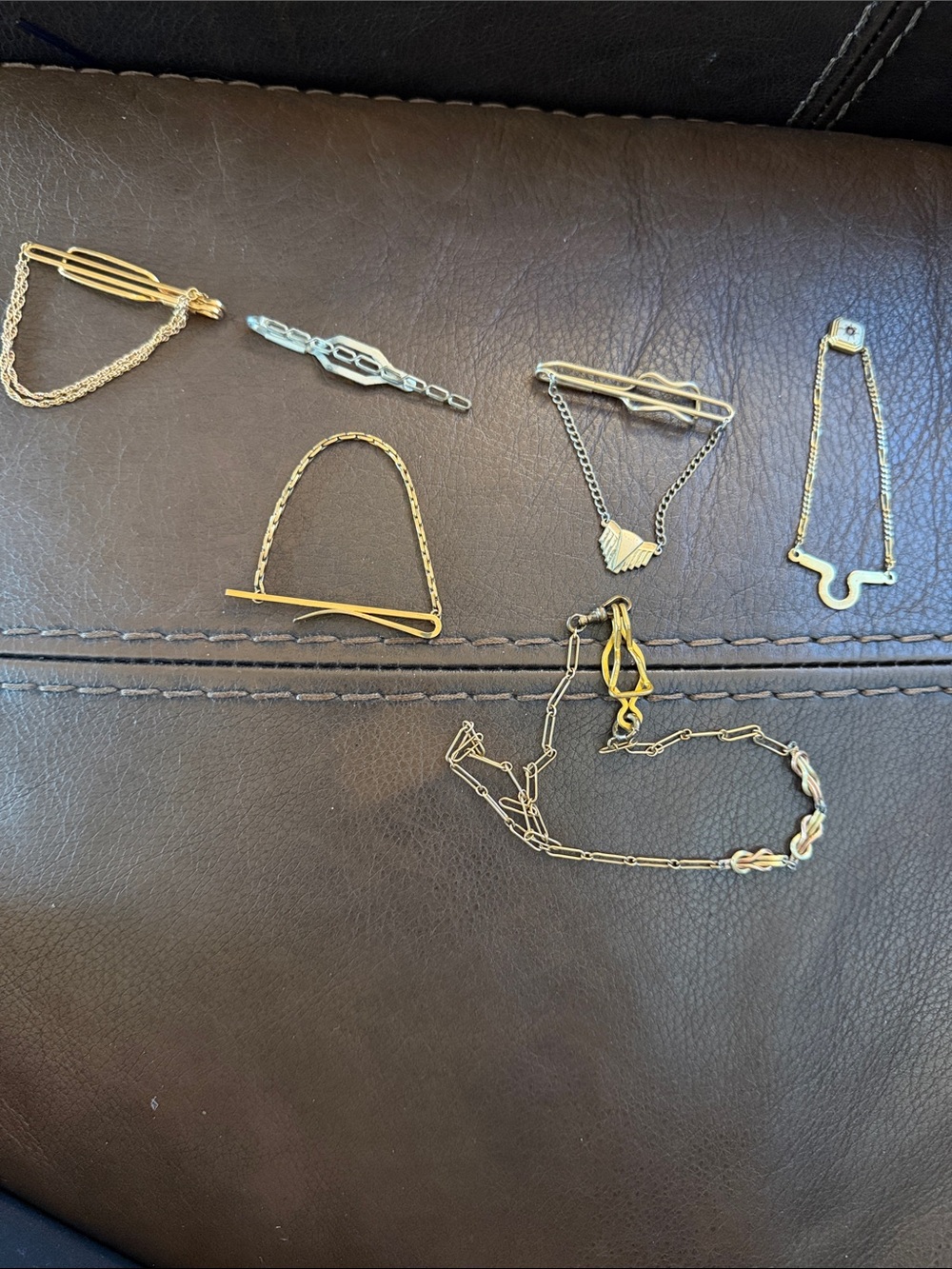 Vintage tie clips